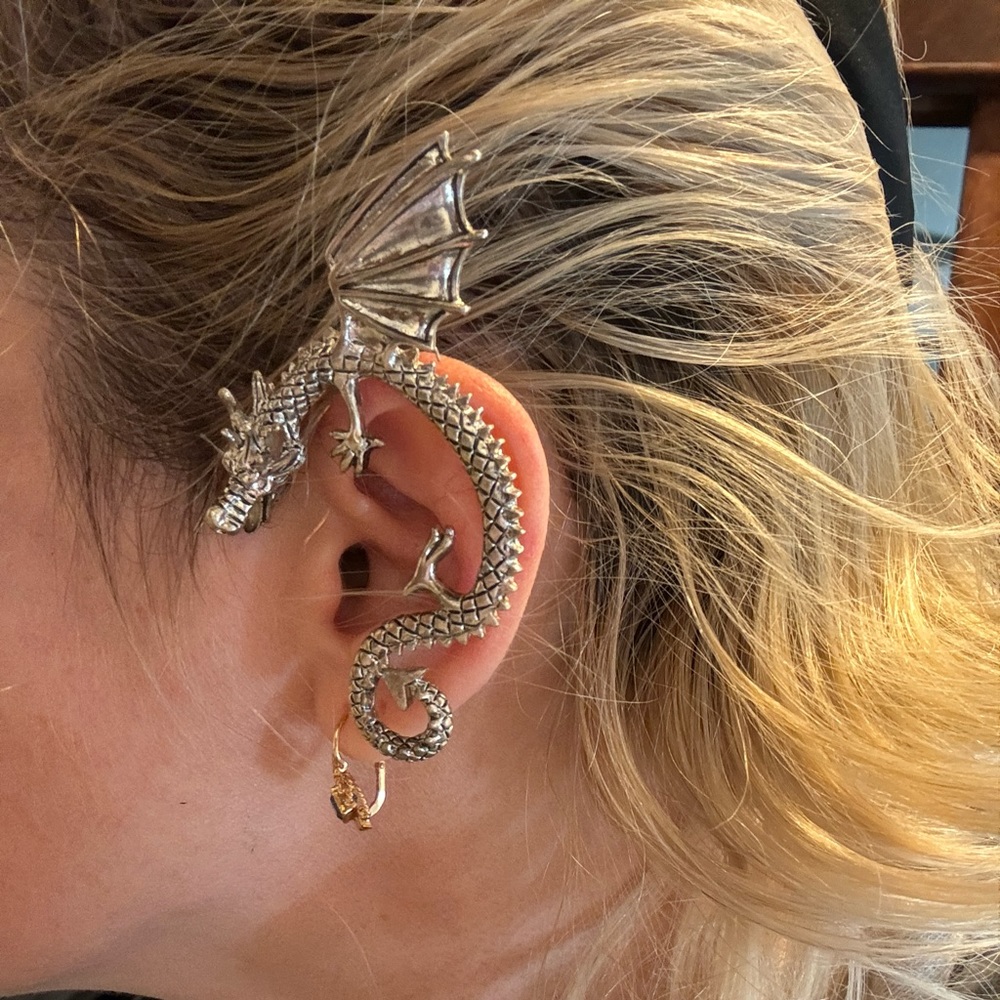 Dragon ear jewelry